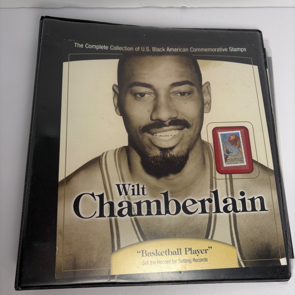 US Black American Commemorative Stamps Collection Binder Black Heritage Series
